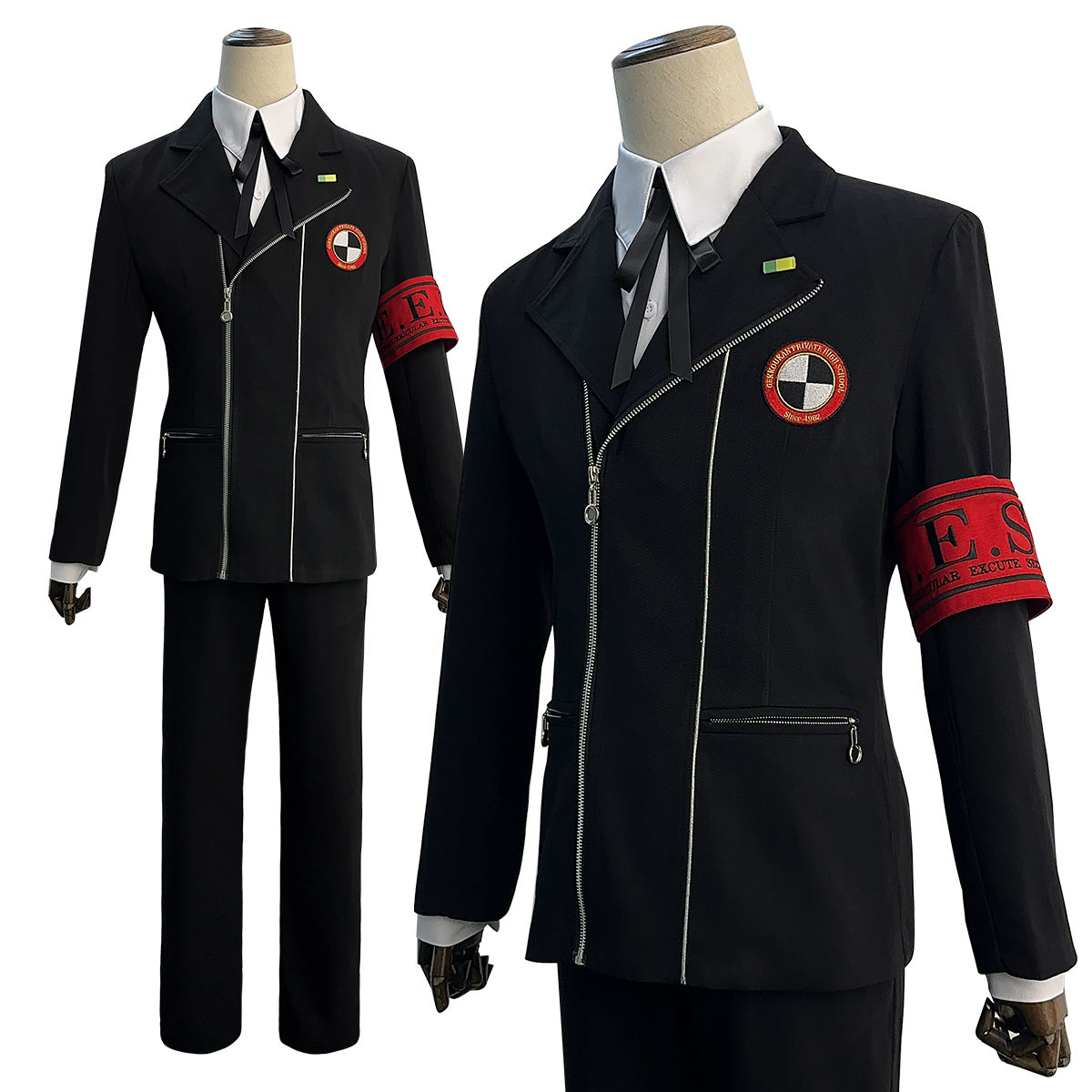 Men Formal Wear Set - Yuuki Makoto Cosplay Erkekler okul üniforması
