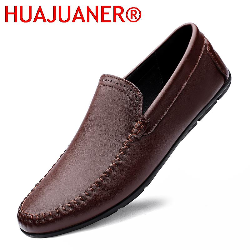 Large Men Formal Wear - Erkek Deri Resmi Giyim Rahat ve