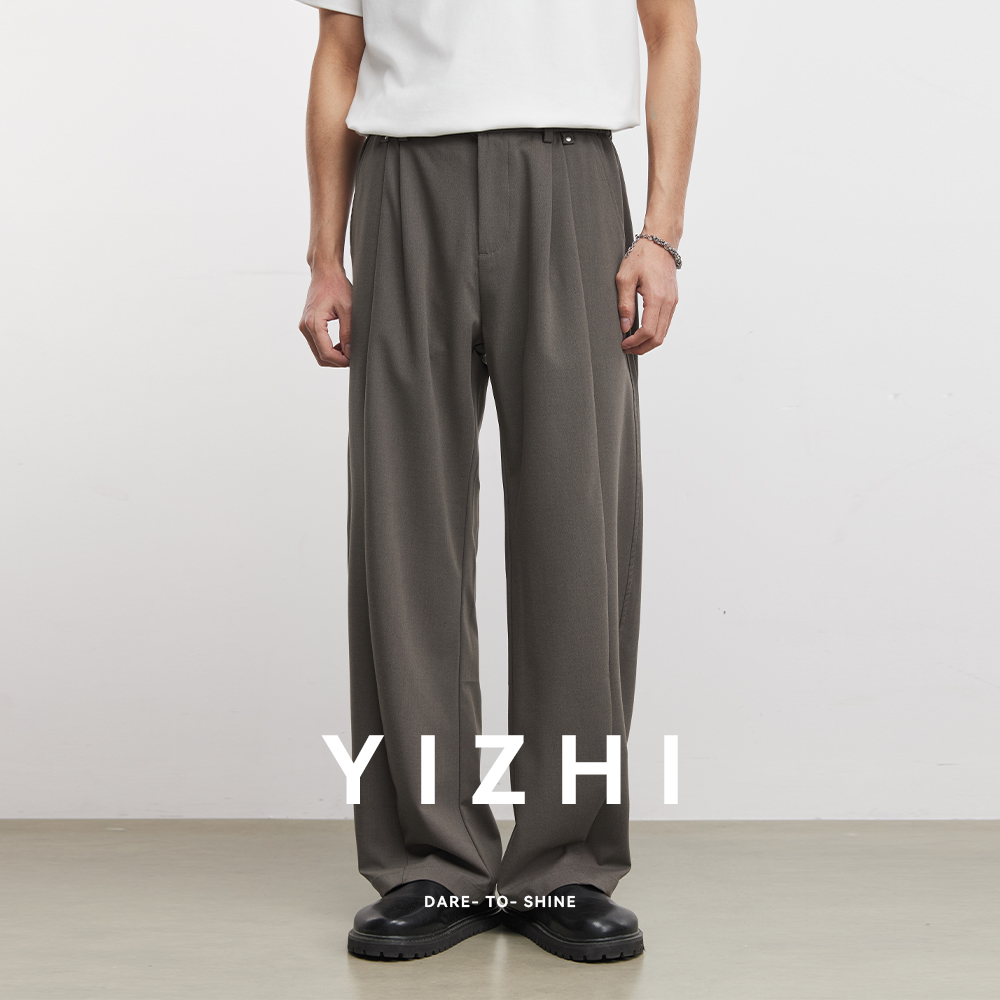 Men'S Formal Wear - 220g Dokuma Kumaş Scimitar Rahat Pantolon