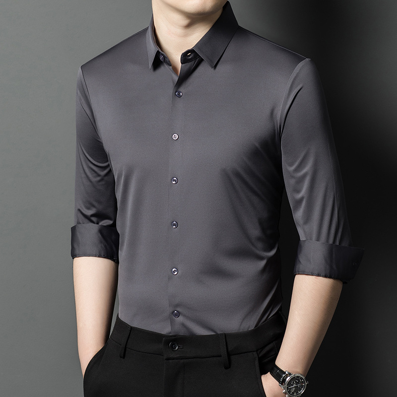 Y2K Formal Wear Men - Erkek Gömleği - Yüksek Kaliteli İpeksi