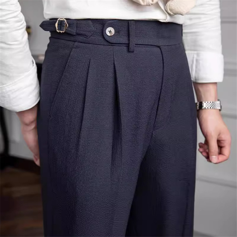 Men'S Formal Wear Belt - 2026 Yeni Yaz Erkek Düz Renk