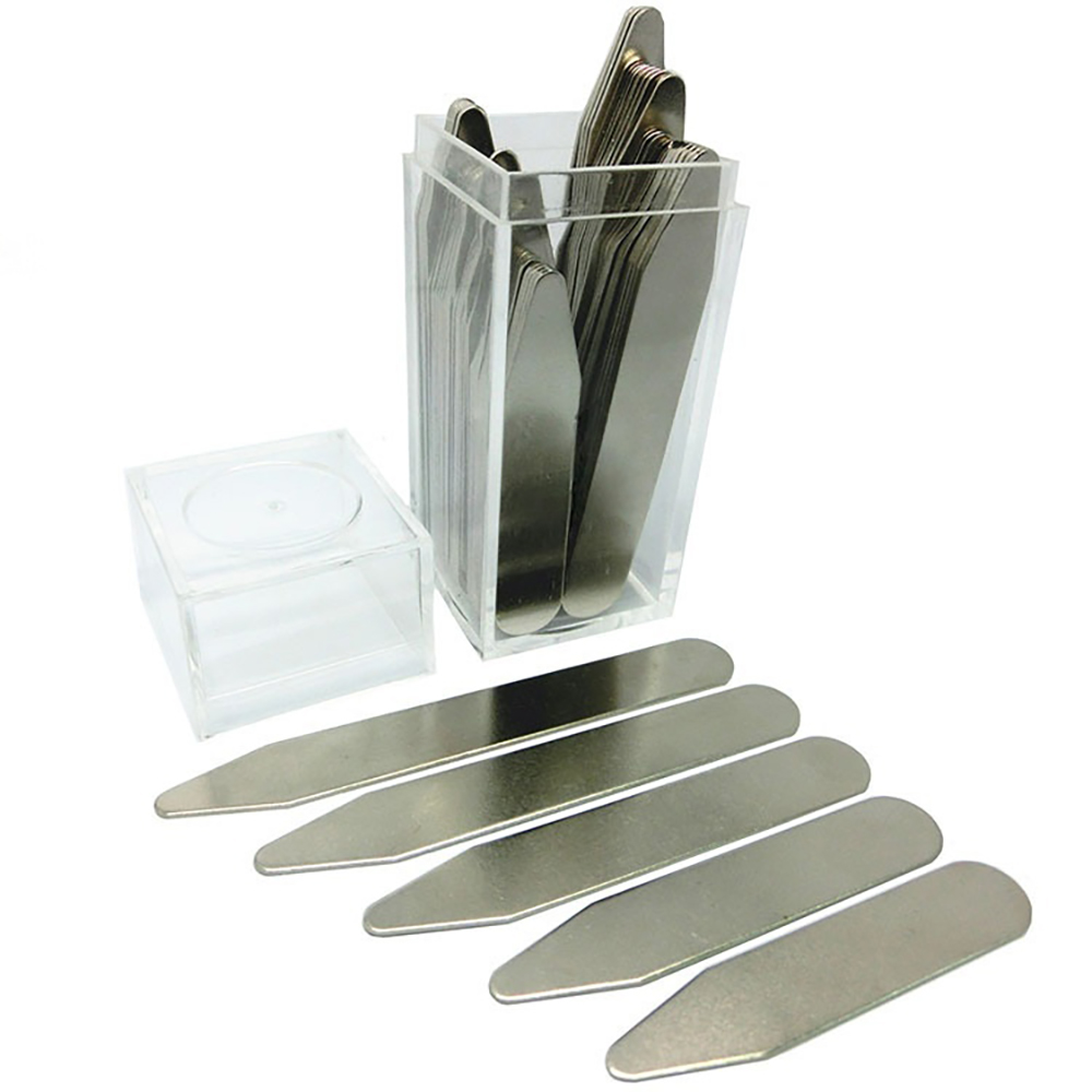 Collar Stay Metal - Erkekler için 40 adet paslanmaz demir