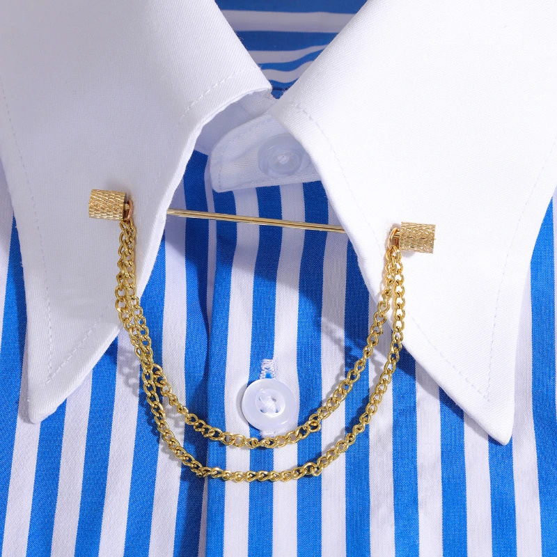 Collar Stay Metal - Yaka kalır Pin basit erkek iş