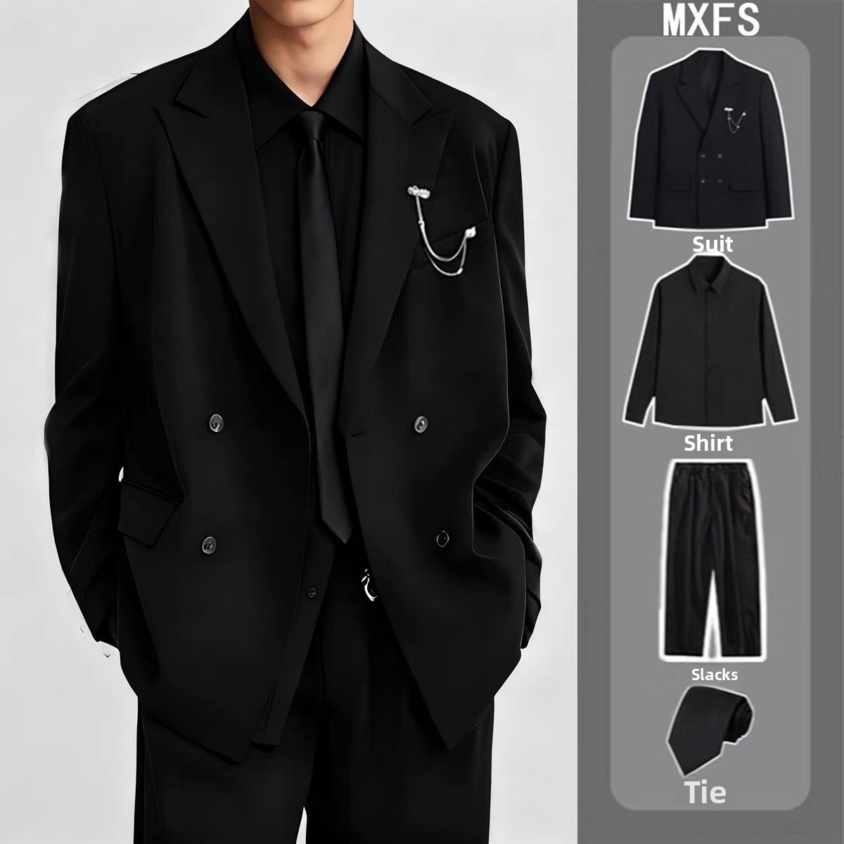 Men'S Formal Wear For Engagement - Erkekler İçin Günlük Kruvaze Düğün Nişan