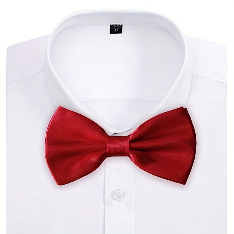 8 Adet/12 Adet Erkek Bordo Önc - Men'S Formal Wear Bow Ties incelemesi ve fiyatı