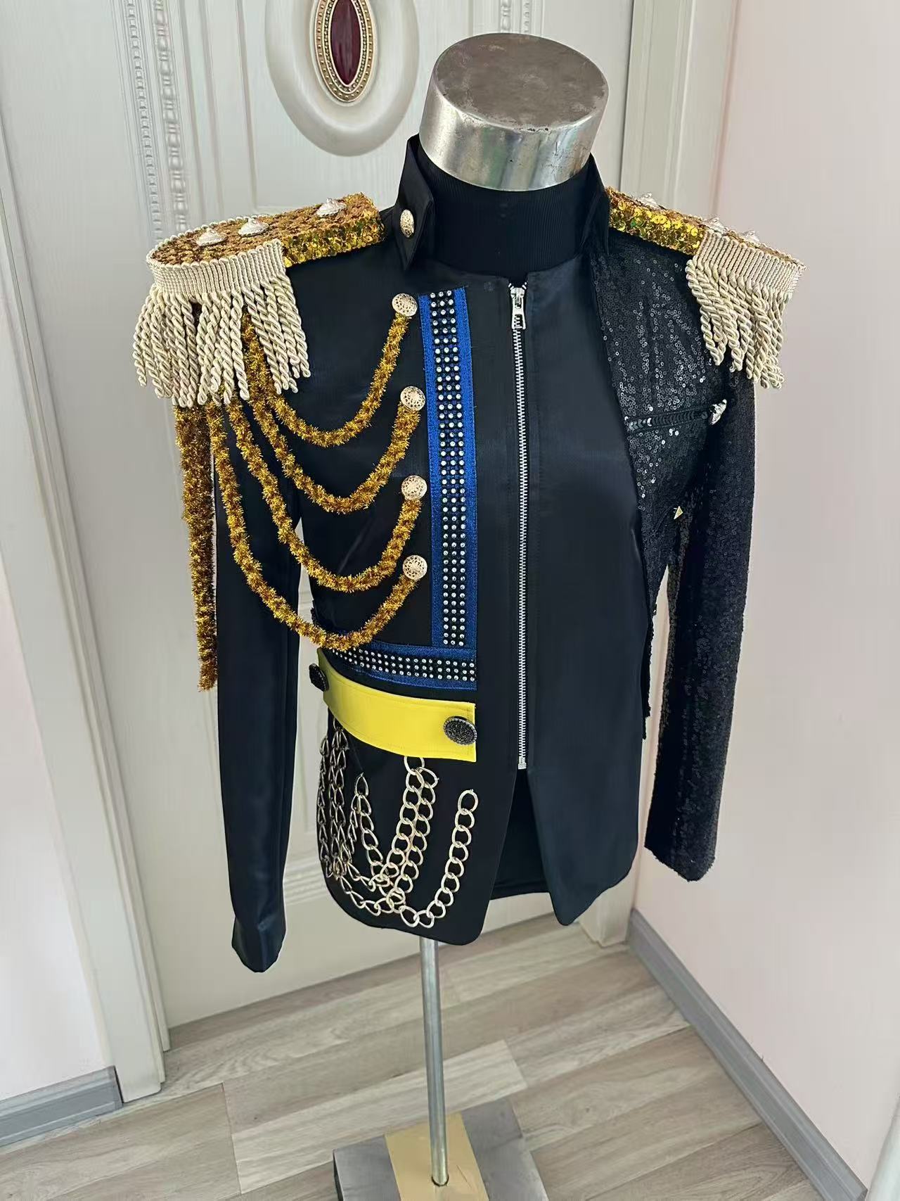 Yeni Erkek Püskül Kraliyet Cek - Men'S Formal Wear incelemesi ve fiyatı