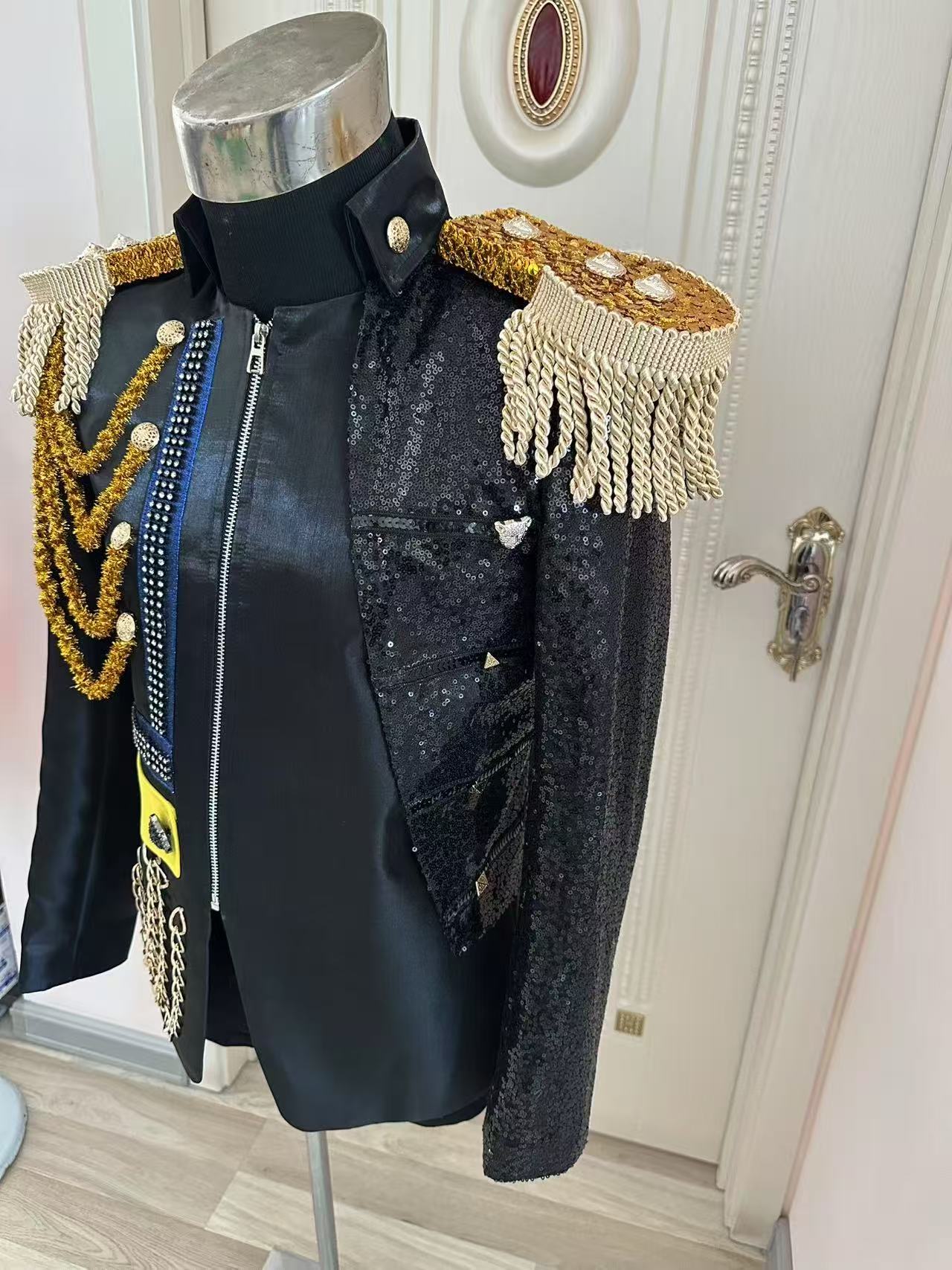 Yeni Erkek Püskül Kraliyet Cek - Men'S Formal Wear incelemesi ve fiyatı