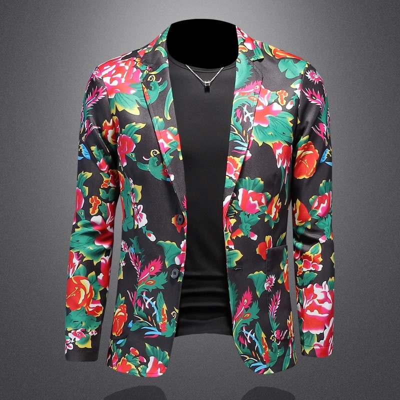 Çin Tarzı Kuzeydoğu Büyük Çiçe - Large Men Formal Wear incelemesi ve fiyatı