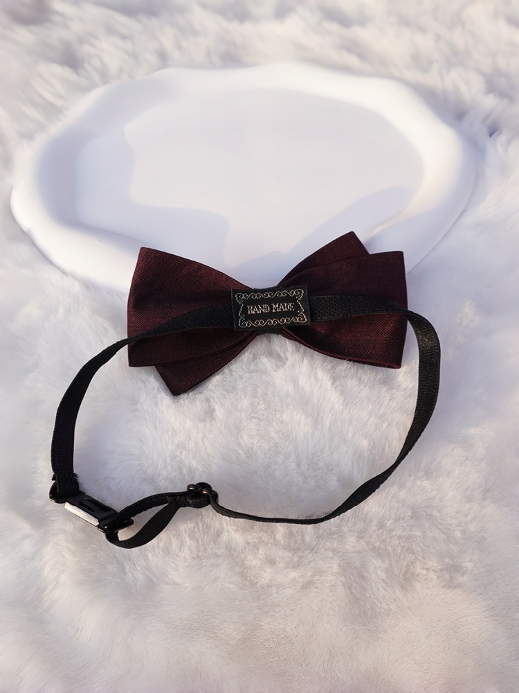 Bordo Çift Katmanlı Mat Papyon - Men'S Formal Wear Bow Ties incelemesi ve fiyatı