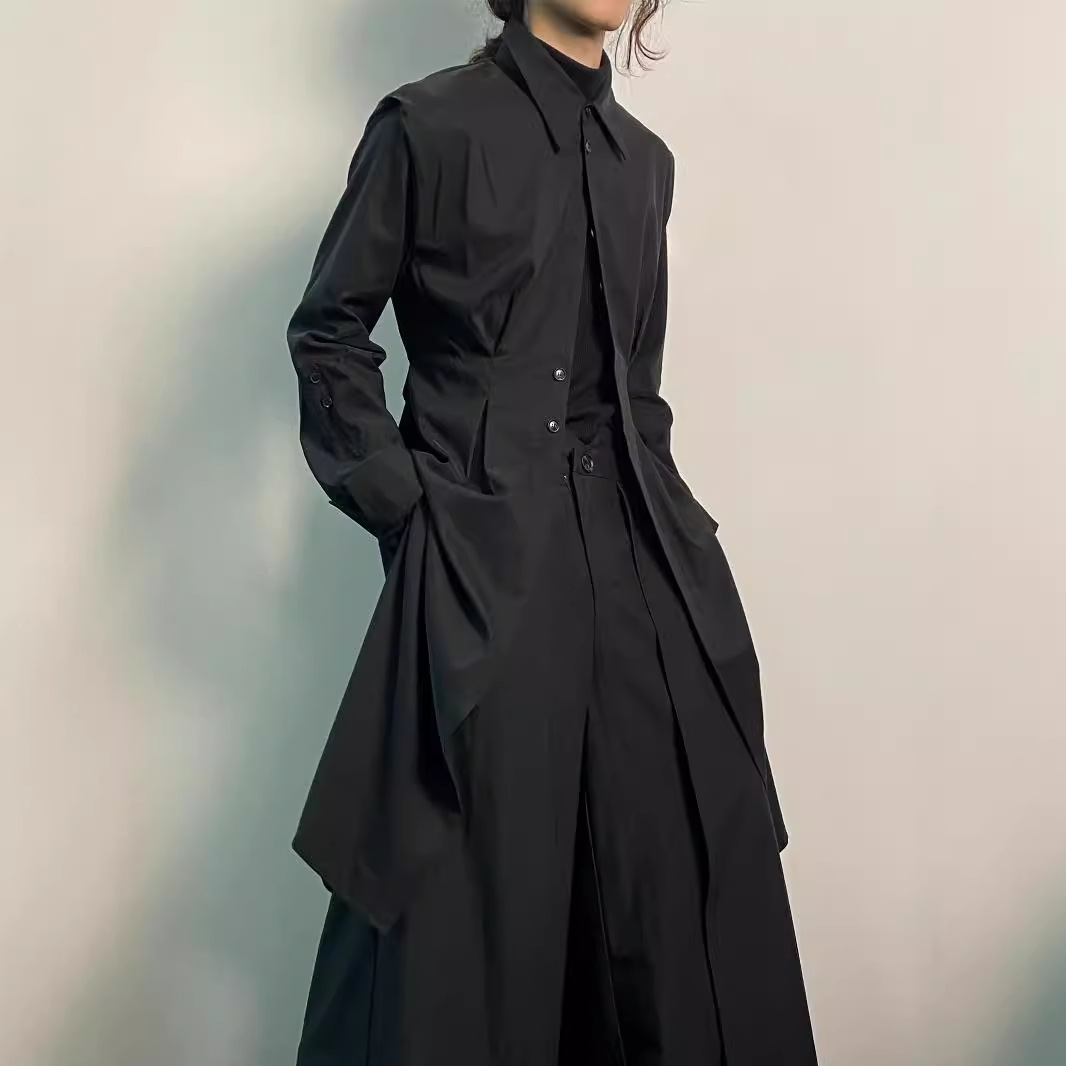 Y2K Gotik Trençkot Erkekler Ko - Men'S Formal Wear Belt incelemesi ve fiyatı
