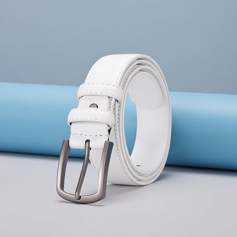 Erkek Resmi Kemeri, Düz Beyaz, - Men'S Formal Wear Belt incelemesi ve fiyatı