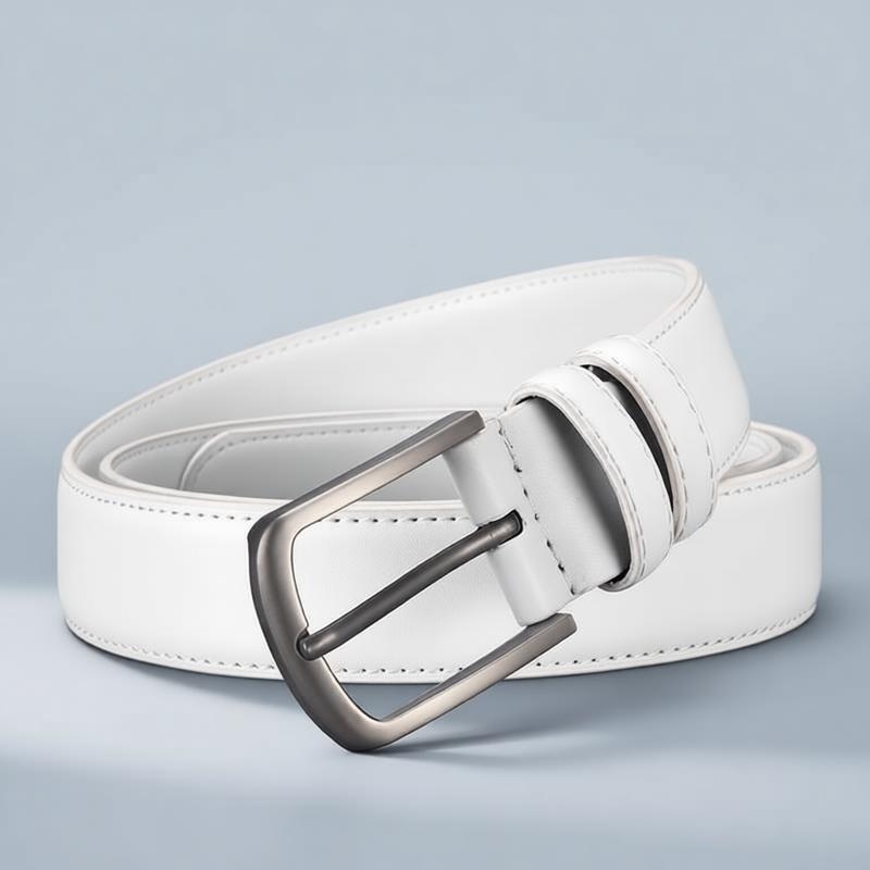 Erkek Resmi Kemeri, Düz Beyaz, - Men'S Formal Wear Belt incelemesi ve fiyatı