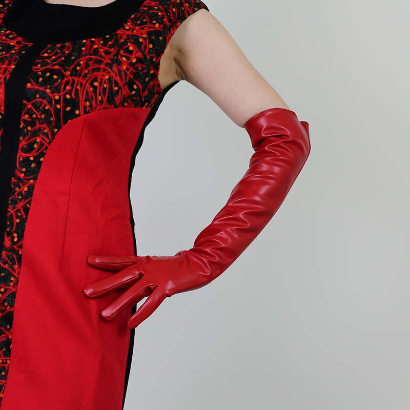 Kadın Modası Seksi Geniş Kollu - Formal Glove Leather incelemesi ve fiyatı