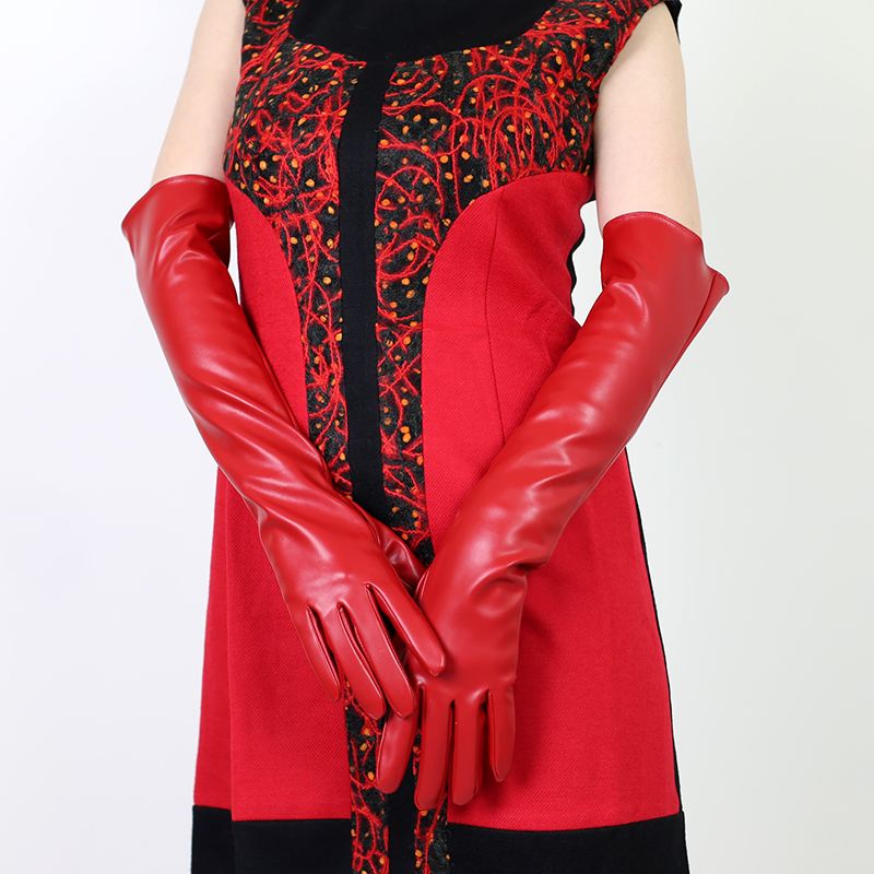 Kadın Modası Seksi Geniş Kollu - Formal Glove Leather incelemesi ve fiyatı