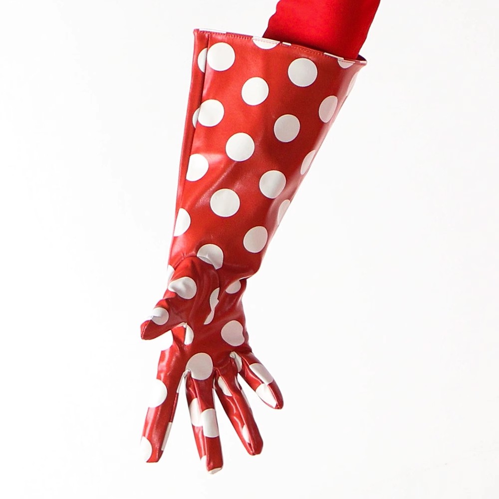 Kadın moda PU deri geniş kollu - Formal Glove Leather incelemesi ve fiyatı