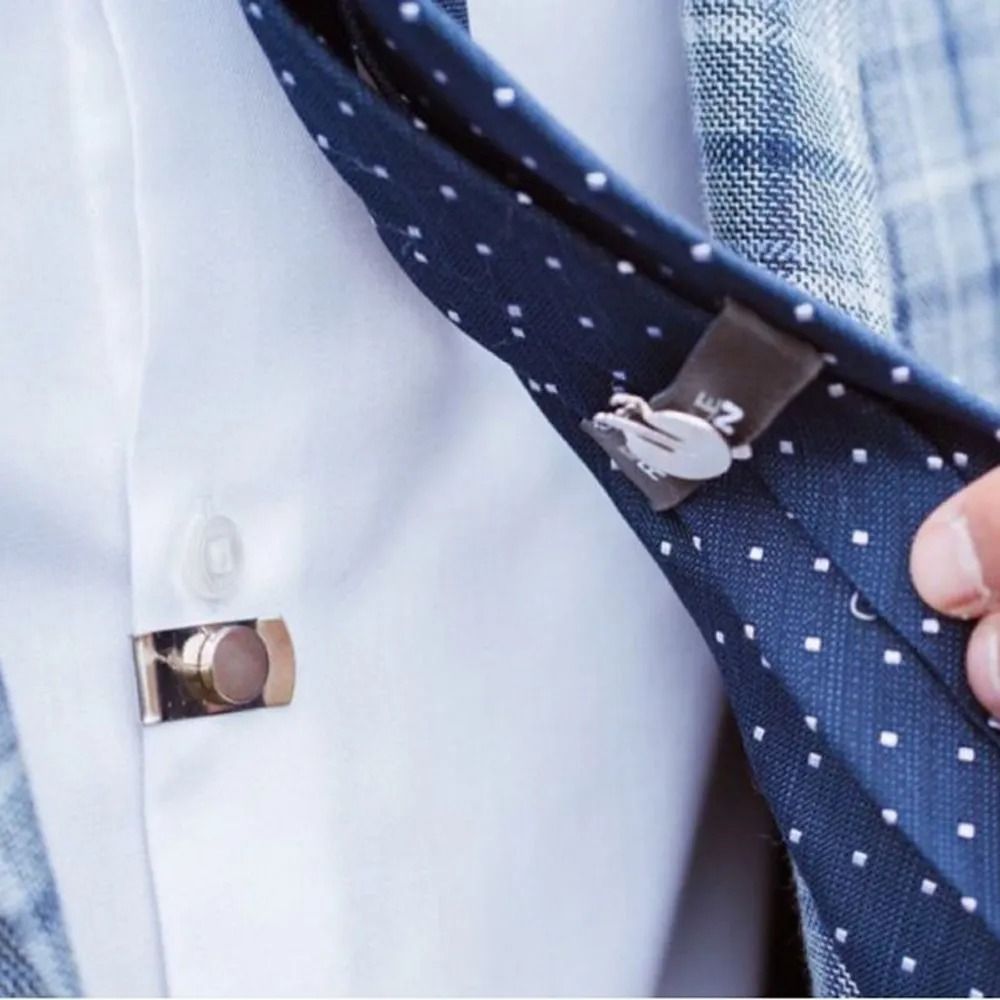 Yeni Görünmez Kravat Tutucu Kl - Collar Stay Metal incelemesi ve fiyatı