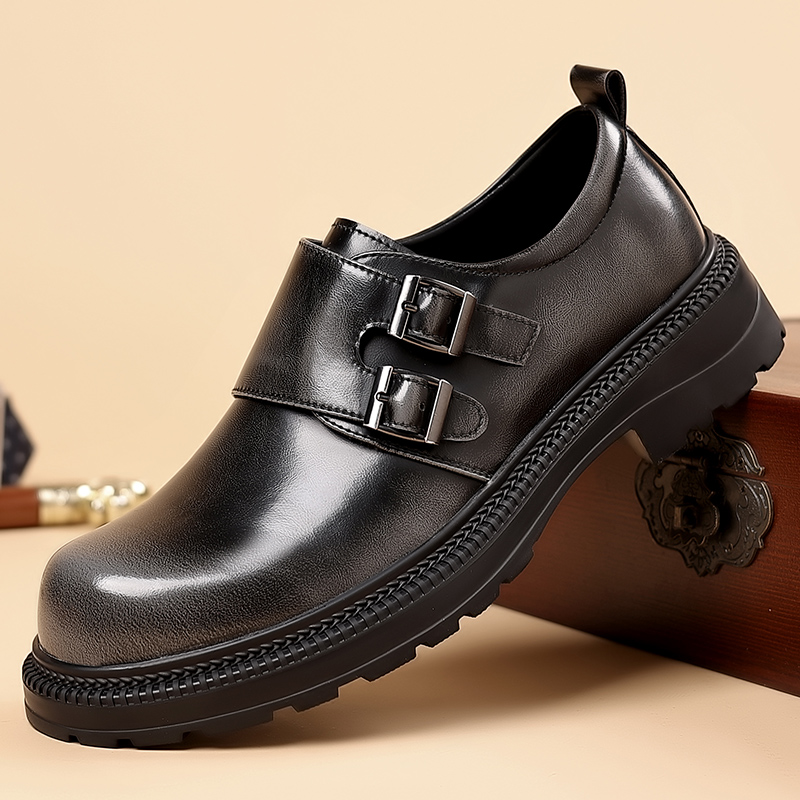 Retro Kahverengi erkek Deri Ra - High End Men'S Formal Wear incelemesi ve fiyatı