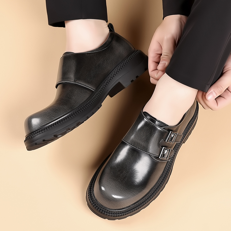 Retro Kahverengi erkek Deri Ra - High End Men'S Formal Wear incelemesi ve fiyatı