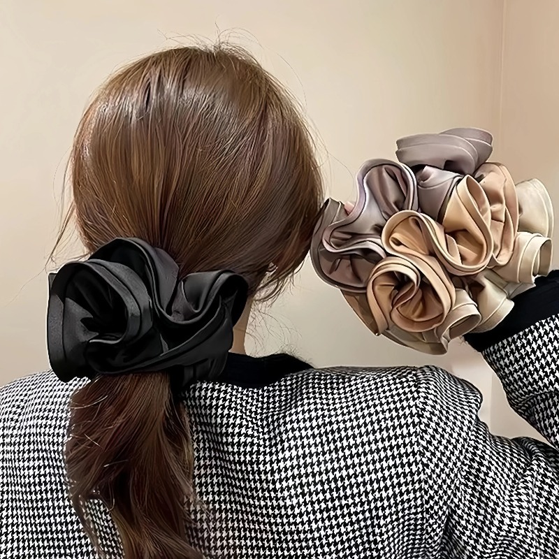 Kore saten Scrunchies elastik  - Satin Bow Tie incelemesi ve fiyatı