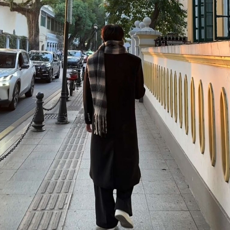 Kore Tarzı Erkek Yün Palto Ort - High End Men'S Formal Wear incelemesi ve fiyatı