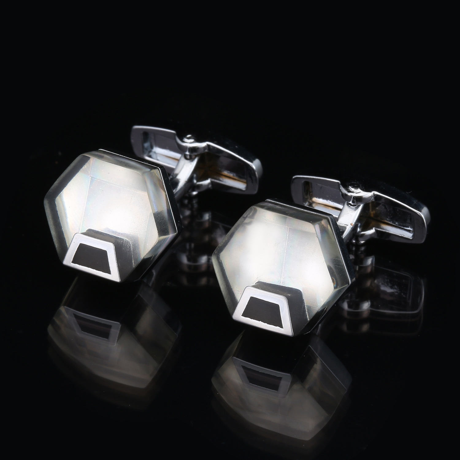 Yeni Moda Erkek Rhinestones Ge - Dress Shirt French Cuff incelemesi ve fiyatı