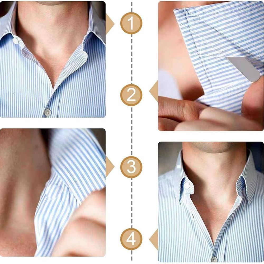 6 adet dayanıklı paslanmaz çel - Collar Stay Metal incelemesi ve fiyatı