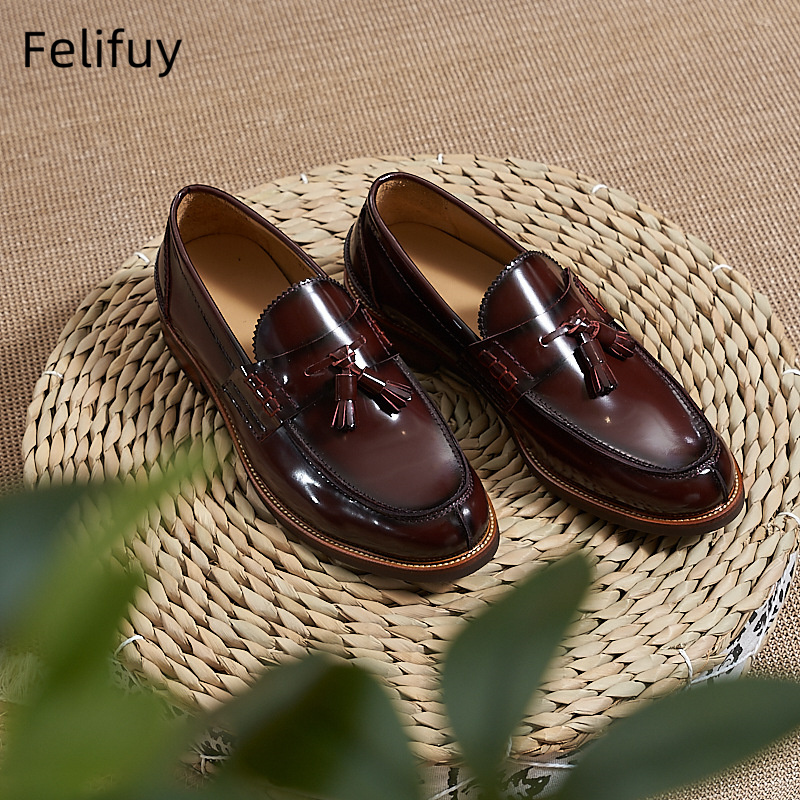 Yeni Kahverengi Erkek Düz Loaf - Men'S Formal Wear incelemesi ve fiyatı
