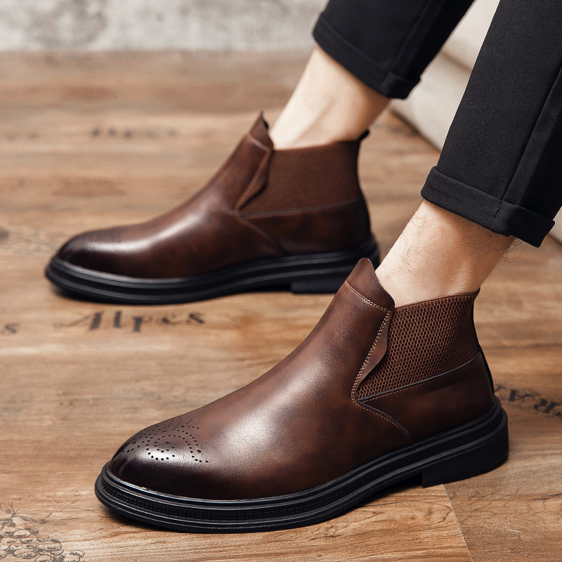 Yüksek bilekli deri ayakkabıla - Men'S Formal Wear incelemesi ve fiyatı