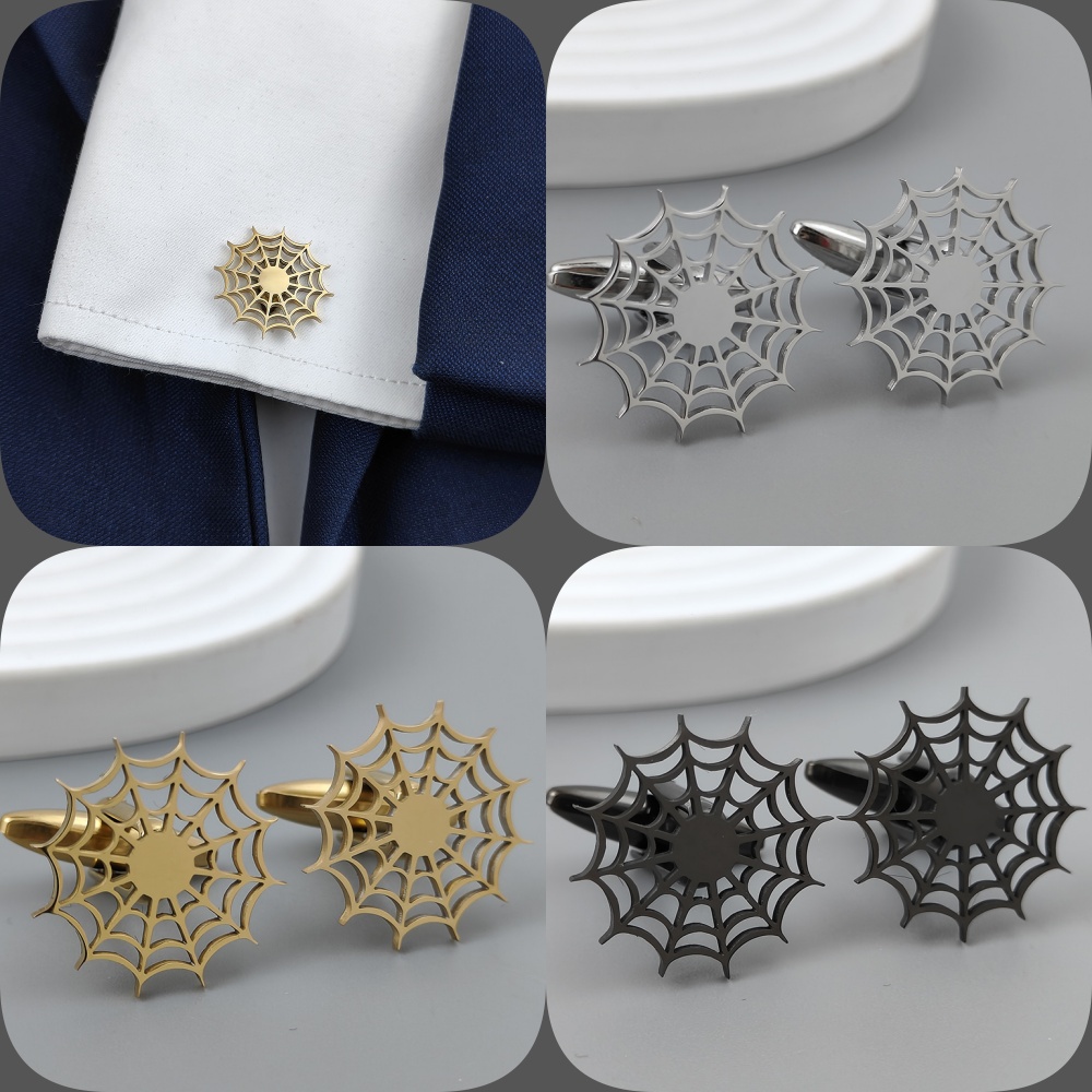 Gümüş örümcek web hollow altın - Dress Shirt French Cuff incelemesi ve fiyatı